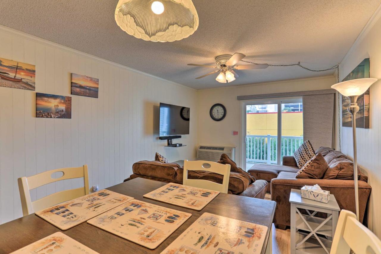 Bright North Myrtle Beach Condo Walk To Beach! Esterno foto